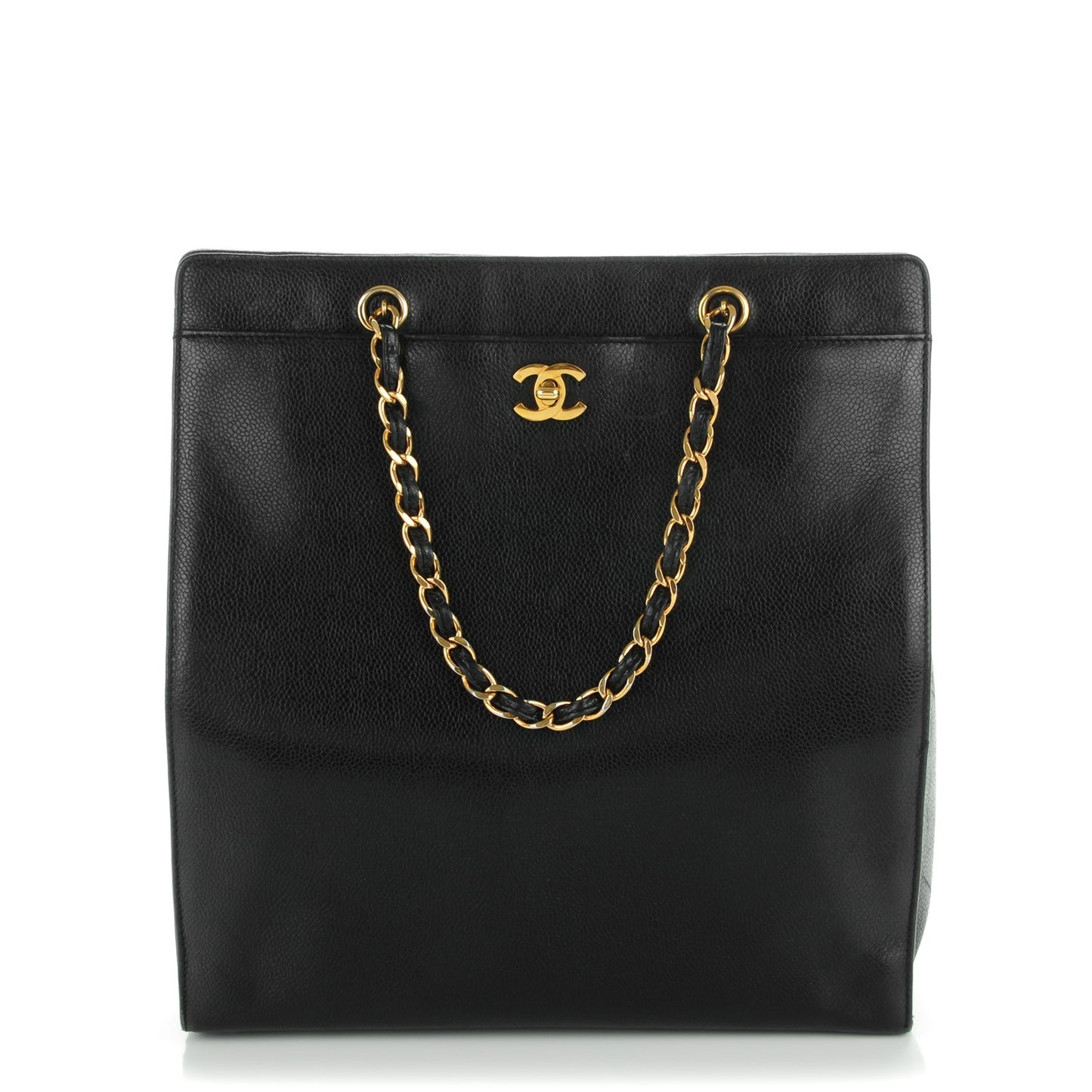 Caviar Shoulder Bag Black
