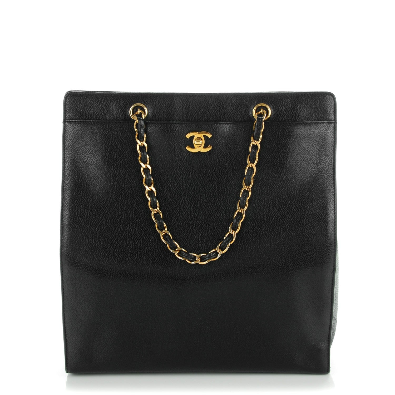 Chanel Caviar Shoulder Bag Black 1 of 7