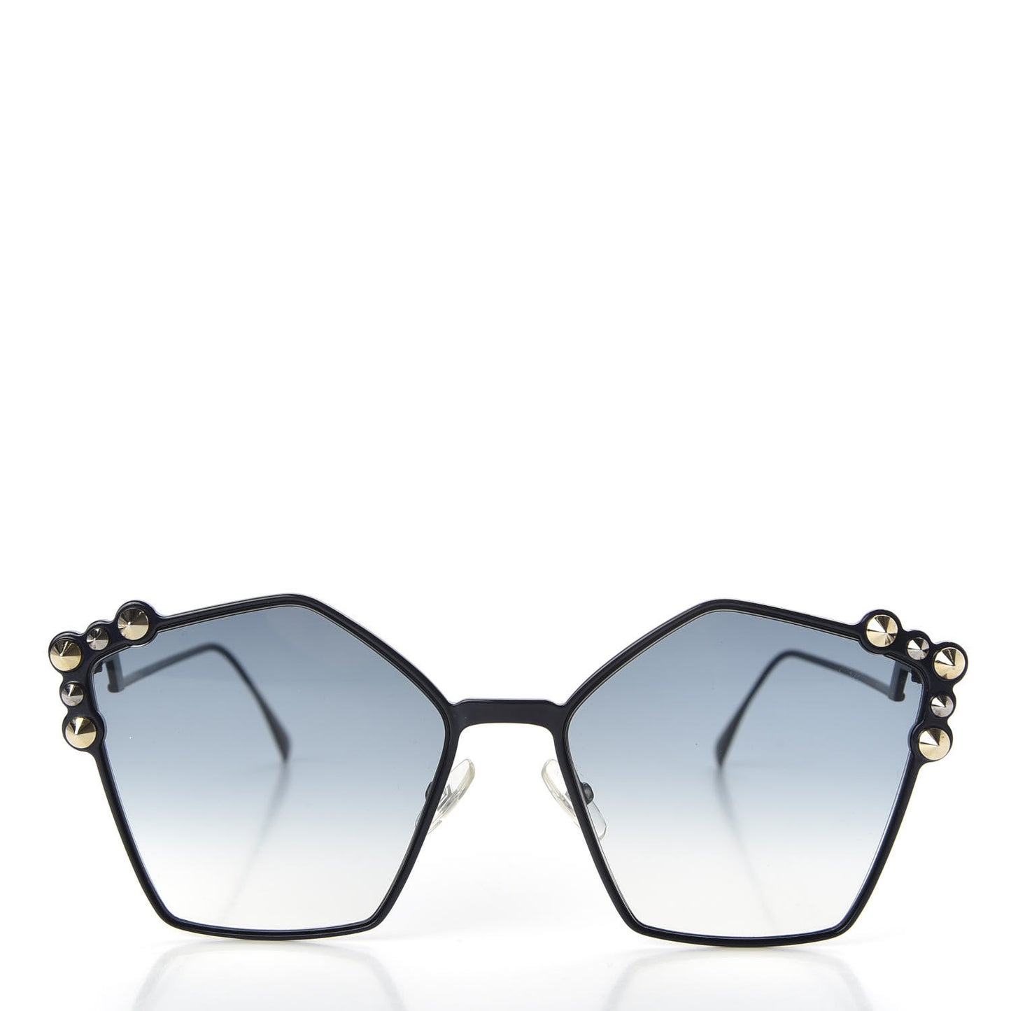 Geometric Dots Sunglasses FF 0261/S Dark Blue