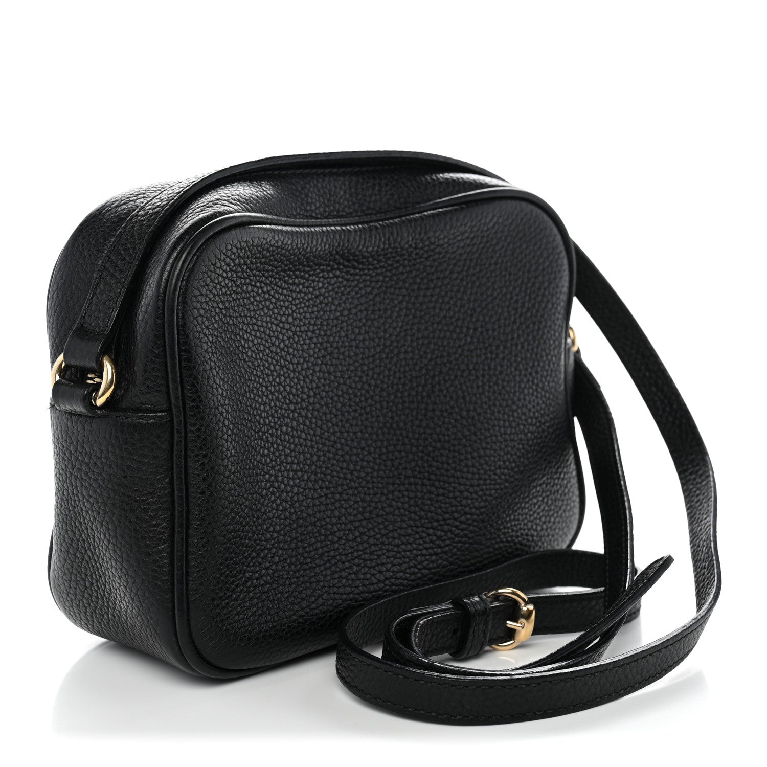 Gucci Pebbled Calfskin Small Soho Disco Bag Black 2 of 13