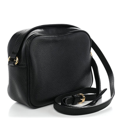 Gucci Pebbled Calfskin Small Soho Disco Bag Black 2 of 13