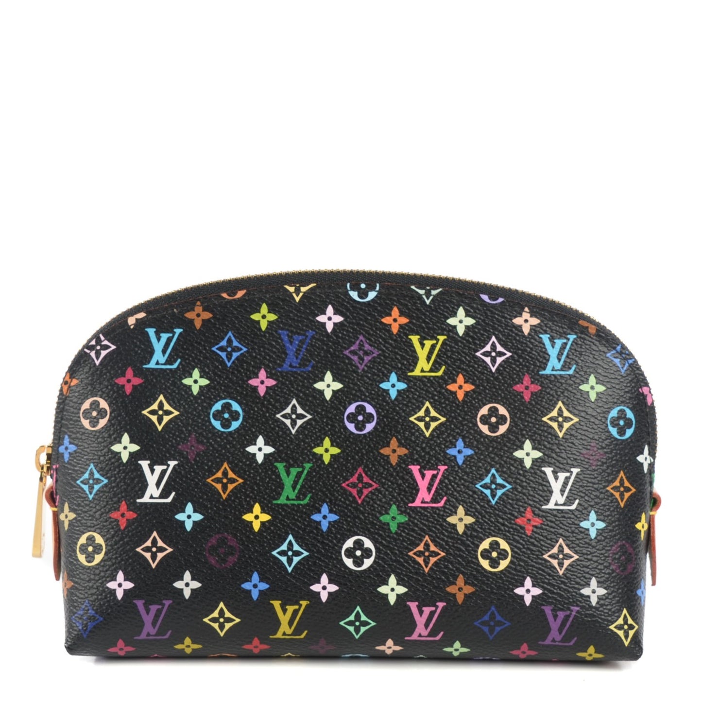 Monogram Multicolor Cosmetic Pouch Black Grenade