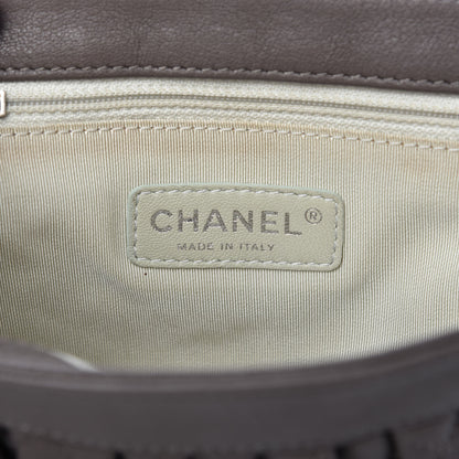 Chanel Washed Lambskin Quilted Mini Chain Around Flap Taupe 8 of 11