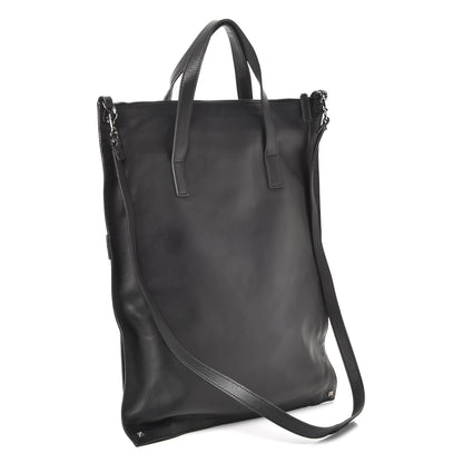 Valentino Garavani Nappa Medium Rockstud Zippered Tote Black 4 of 10