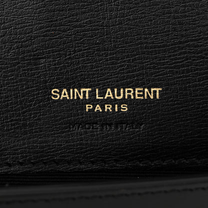 Saint Laurent Smooth Calfskin Monogram Phone Holder Crossbody Black 6 of 12