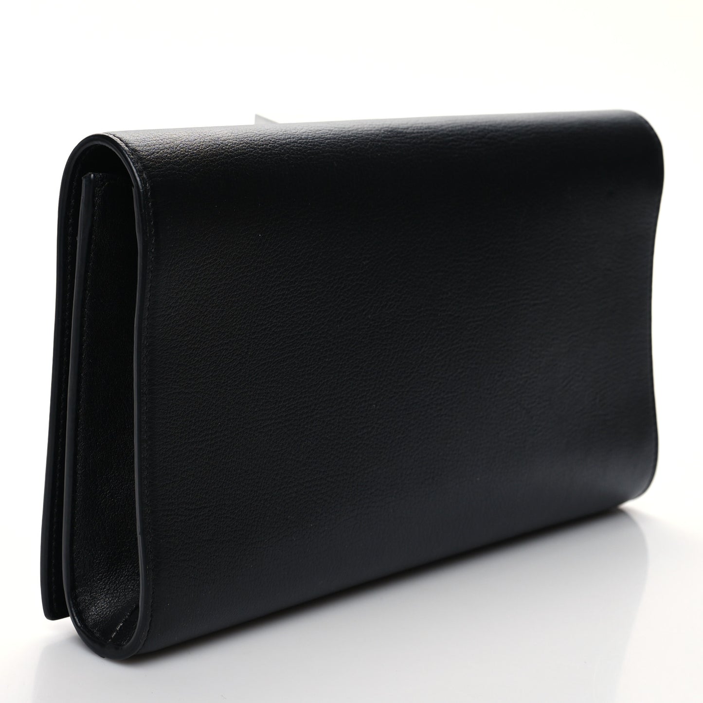 Calfskin Monogram Large Belle De Jour Clutch Black