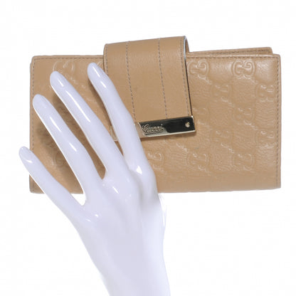 Gucci Guccissima Ladies Web Long Wallet Beige 2 of 7