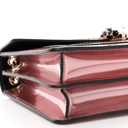 Bulgari Metallic Calfskin Serpenti Forever Crossbody Bag Rose Quartz 11 of 12