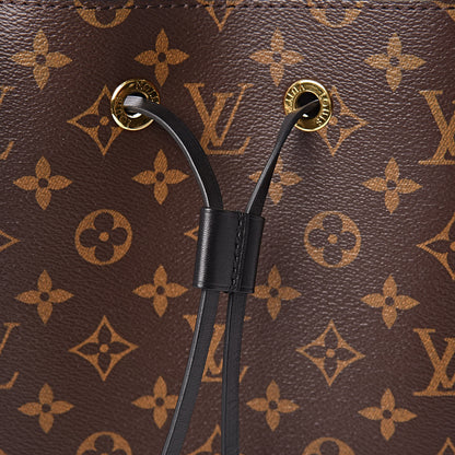 Louis Vuitton Monogram Neonoe MM Black 8 of 10
