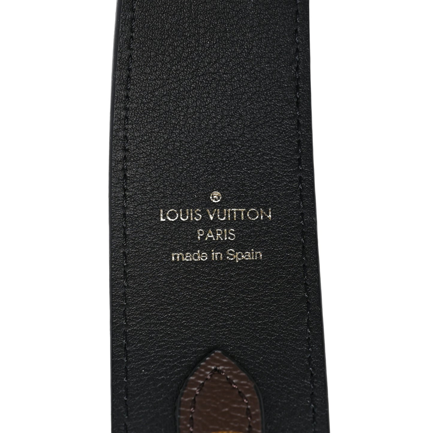 Monogram Bandouliere Shoulder Strap Black