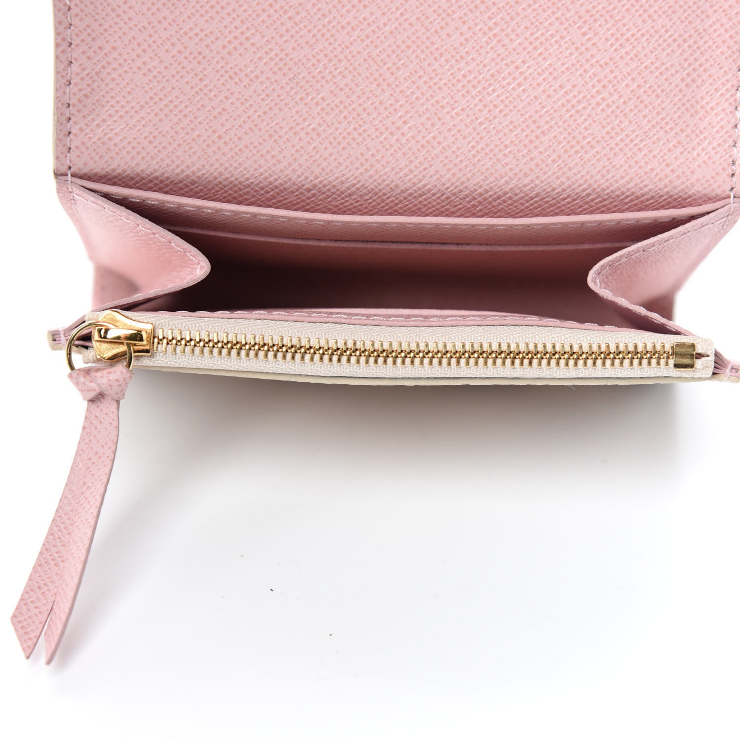 Louis Vuitton Damier Azur Rosalie Coin Purse Rose Ballerine 5 of 8