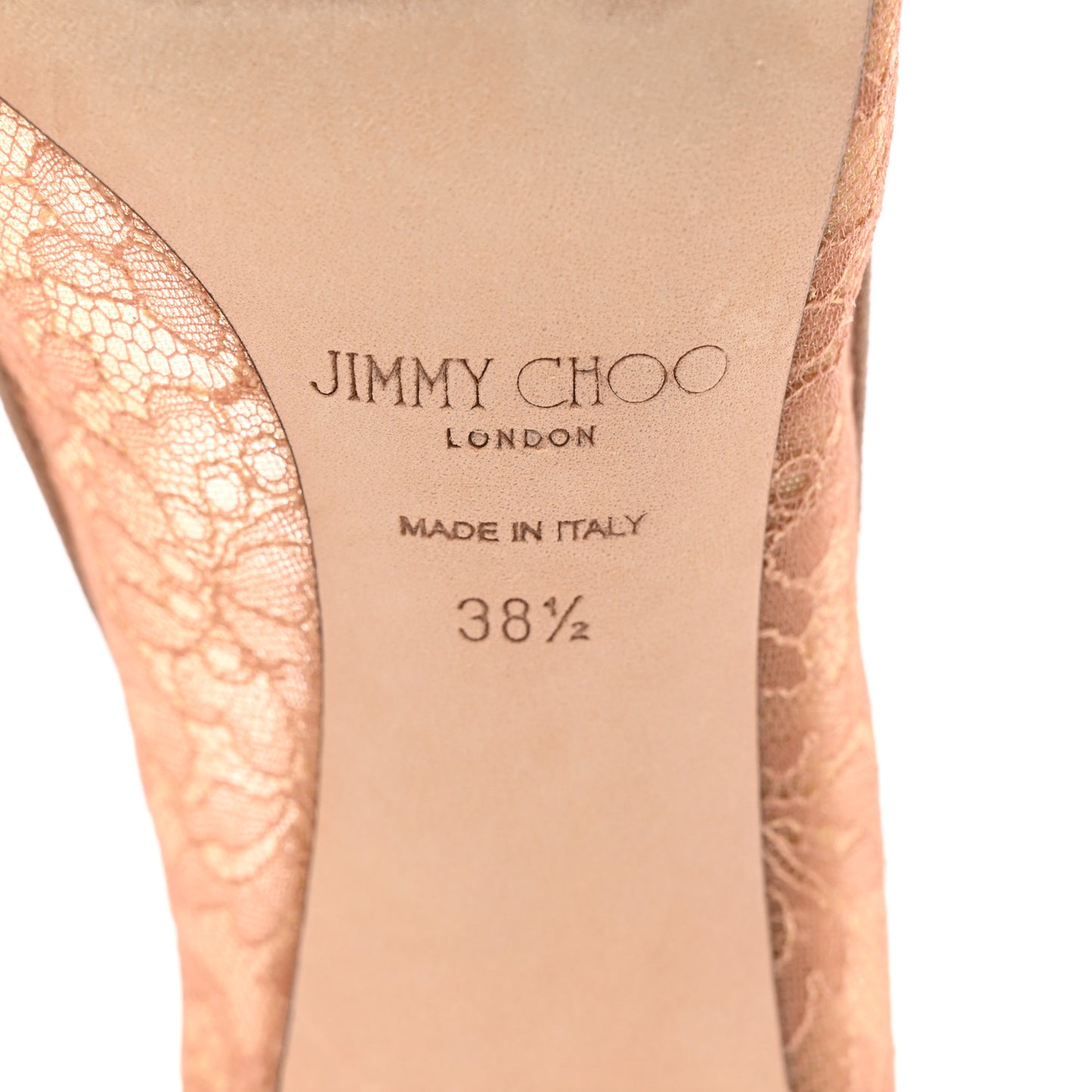 Lace Romy 60 Pumps 38.5 Ballet Pink