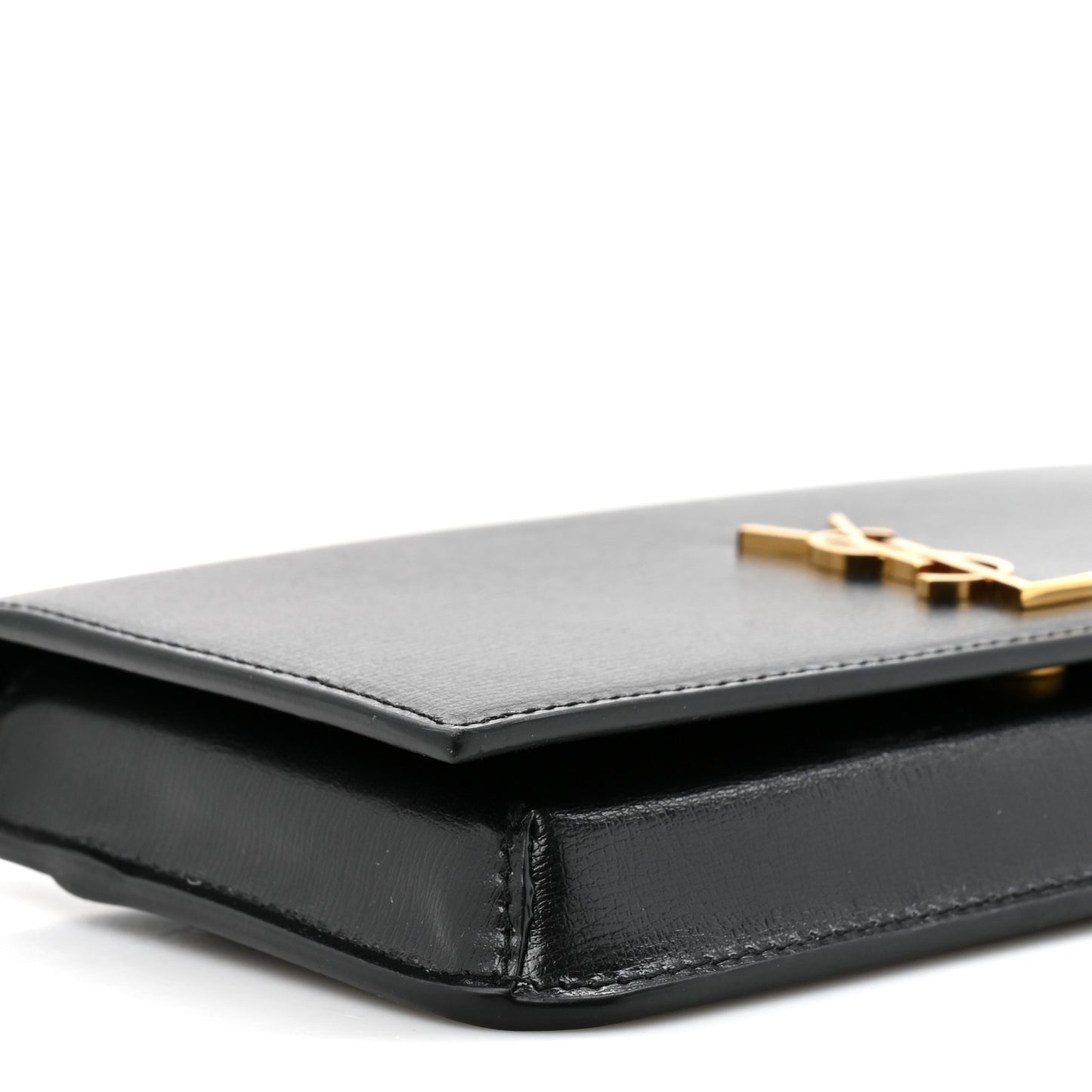 Calfskin Monogram Cassandre Phone Holder With Strap Black Black