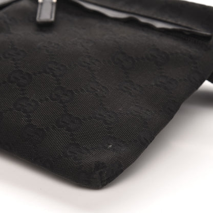 Gucci GG Monogram Double Pocket Belt Bag Black 12 of 13