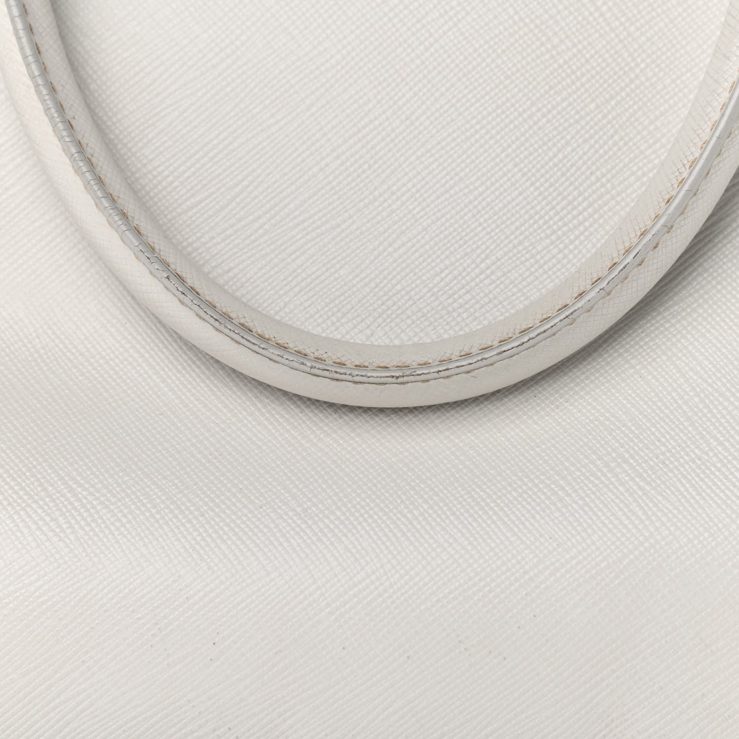 Prada Saffiano Lux Galleria Front Pocket Tote Talco Platino 18 of 18