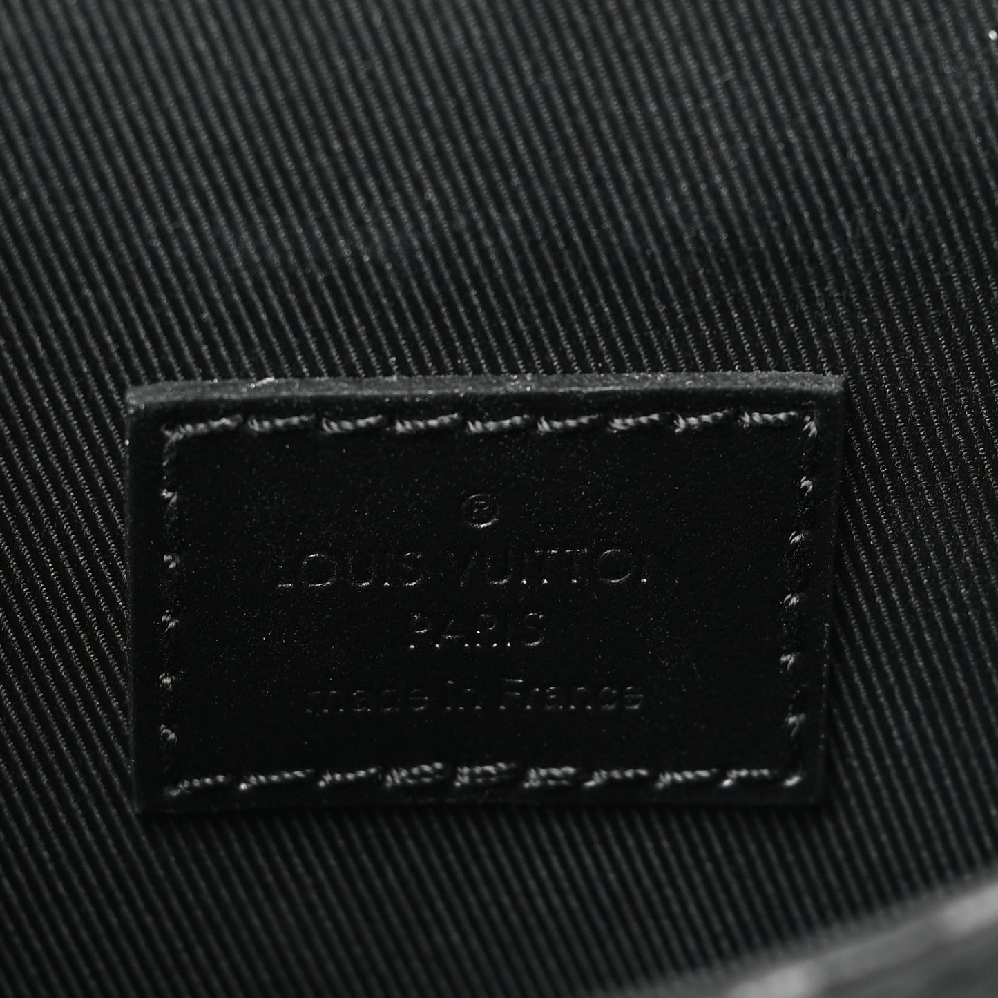 Monogram Eclipse Saumur Slingbag Black