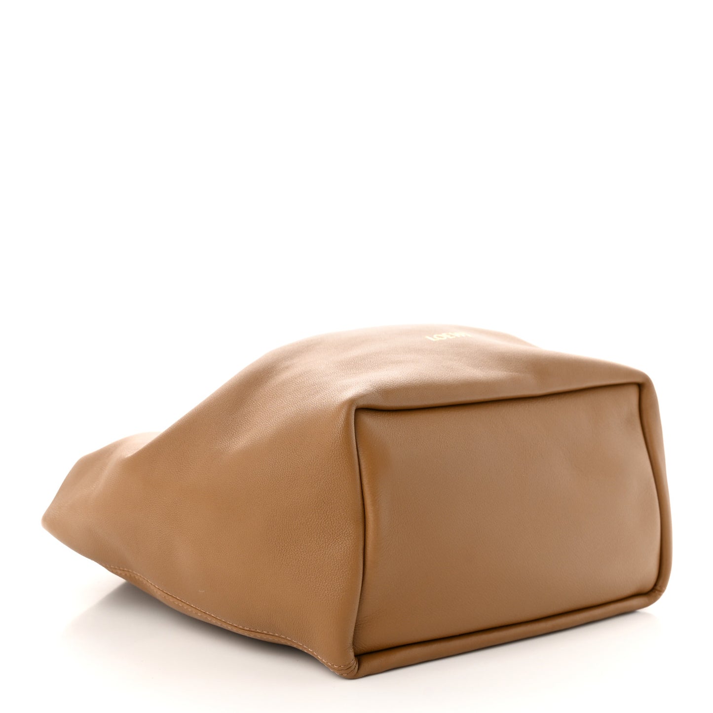 Nappa Small Squeeze Bag Oak