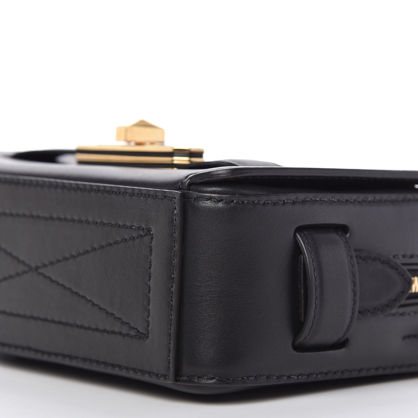Calfskin The Myth Crossbody Bag Black