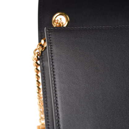 Saint Laurent Smooth Calfskin Smal Classic Monogram Kate Tassel Satchel Black 12 of 14