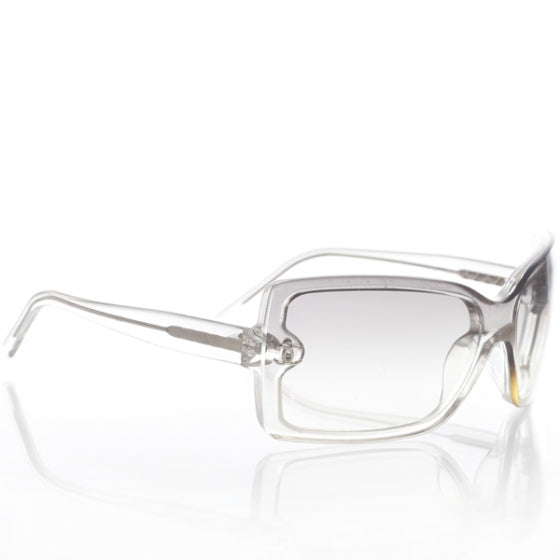 Chanel CC Logo Sunglasses Clear 5065 3 of 13