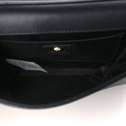 Versace Vitello Palazzo Medusa Evening Clutch Bag Black 6 of 10