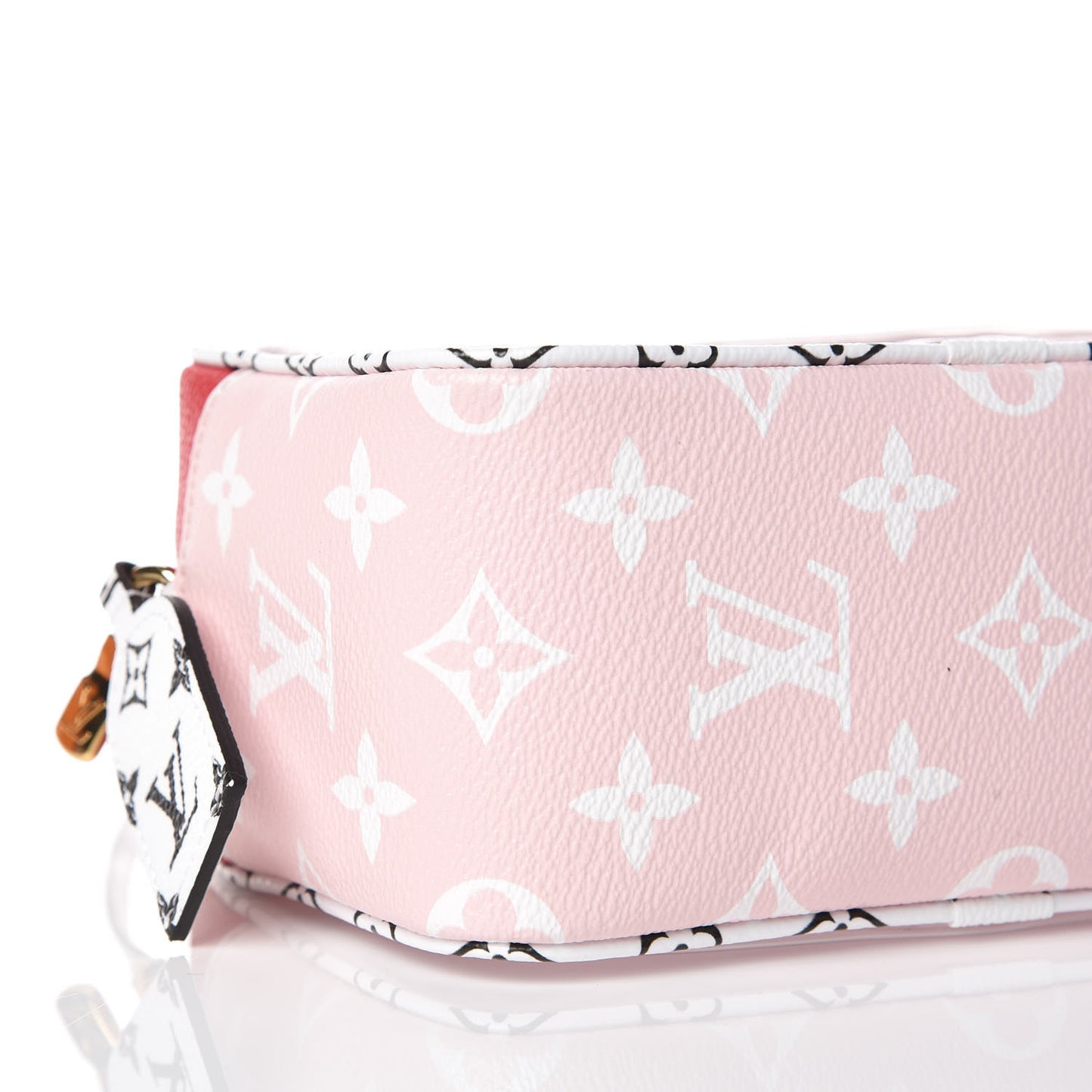 Monogram Giant Beach Pouch Rouge