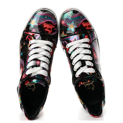 Christian Louboutin Patent Starlight Orlato Flat Sneakers 40 Multi 2 of 11