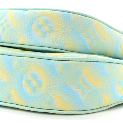 Louis Vuitton Empreinte Monogram Summer Stardust Multi Pochette Accessories Water Green 8 of 11