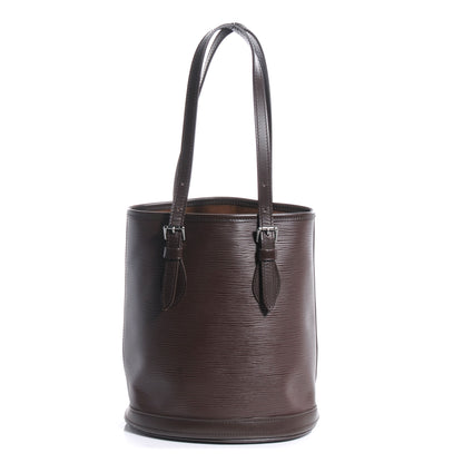 Louis Vuitton Epi Petit Bucket 23 Moka 1 of 8