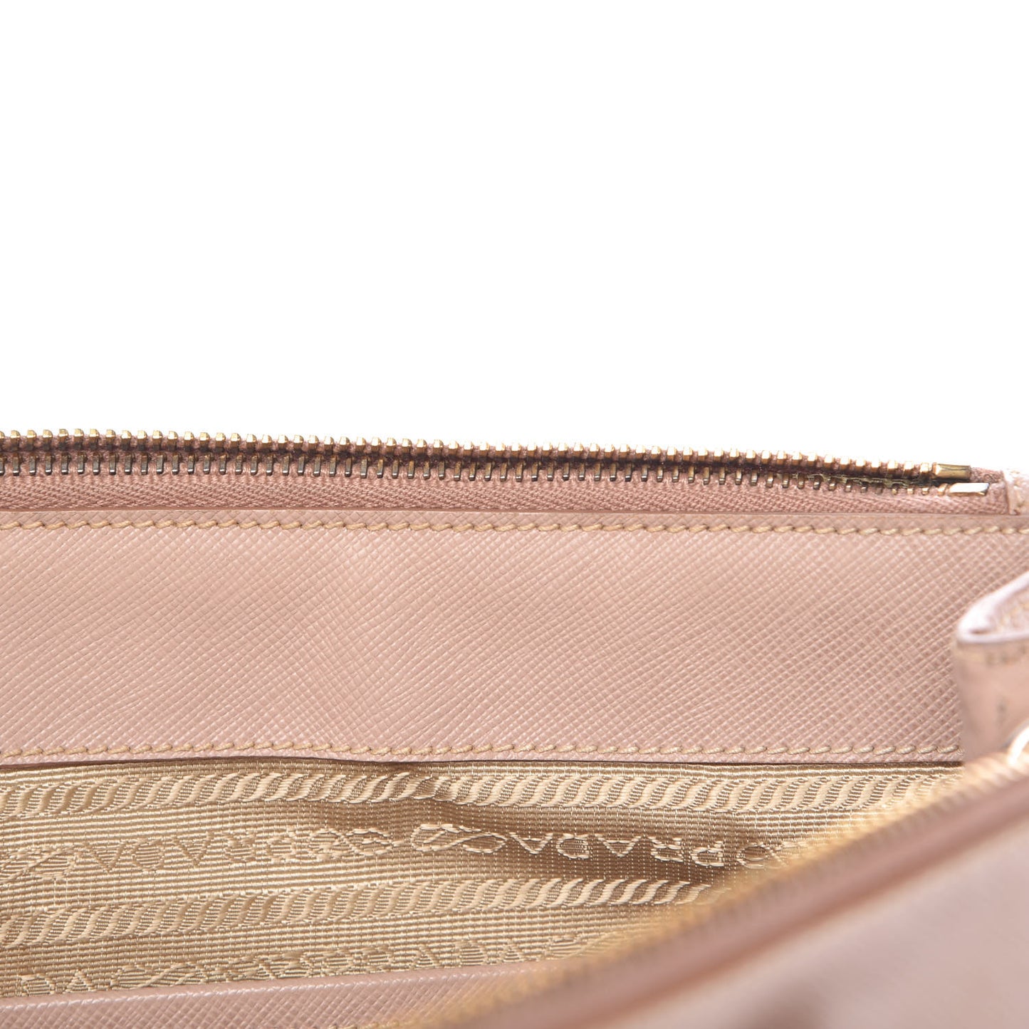 Saffiano Medium Galleria Double Zip Tote Cammeo