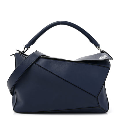 Loewe Calfskin Large Puzzle Bag Marine 1 of 18