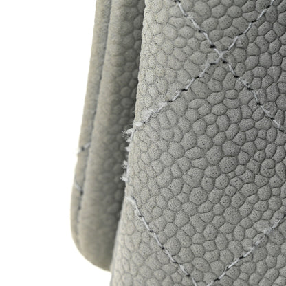 Chanel Iridescent Caviar Quilted Mini Square Flap Grey 11 of 12