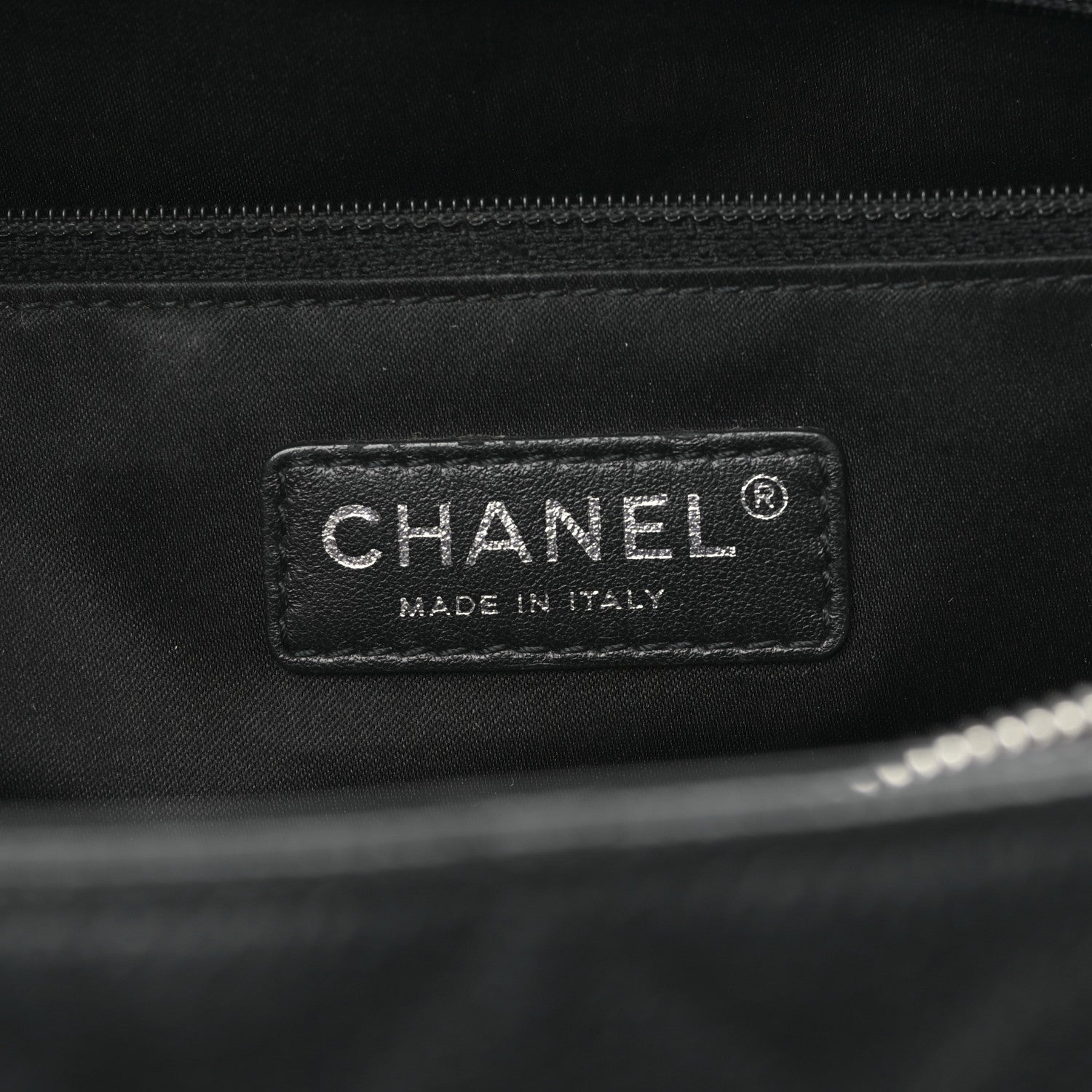 Chanel Caviar Quilted Grand Shopping Tote GST Black 6 of 9
