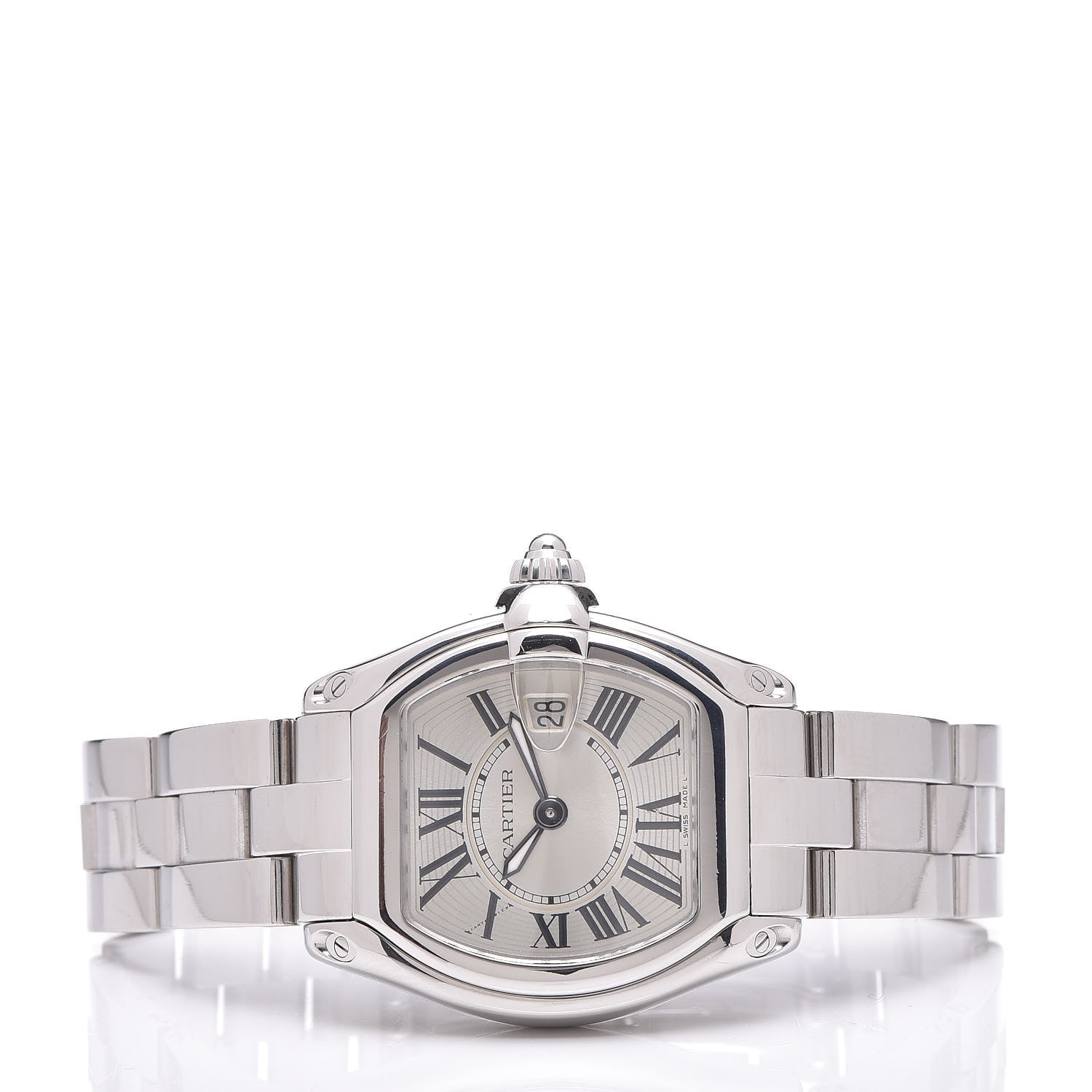 Cartier Stainless Steel 31mm Roadster Quartz Watch 3 of 7