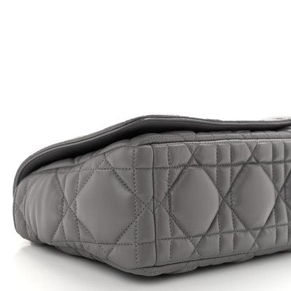 Christian Dior Calfskin Macrocannage Medium Caro Bag Iron Grey 9 of 10
