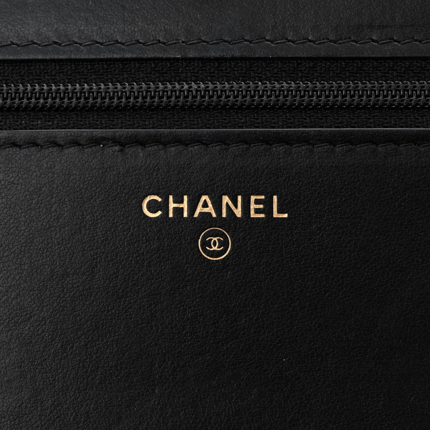 Chanel Caviar Quilted Chain Around Boy Wallet On Chain WOC Black 6 of 13
