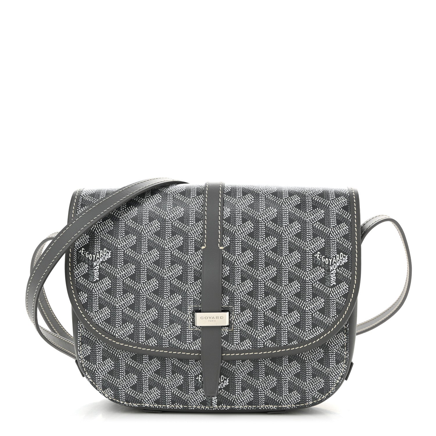 Goyard Goyardine Belvedere II PM Messenger Bag Grey 1 of 10