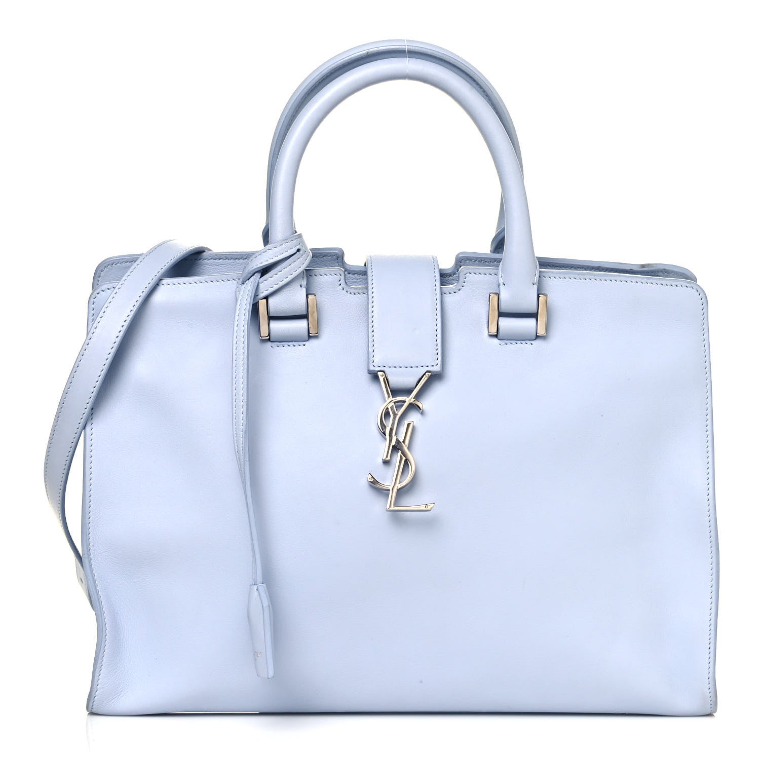 Saint Laurent Smooth Calfskin Small Cabas Monogram Sugar Paper 1 of 23