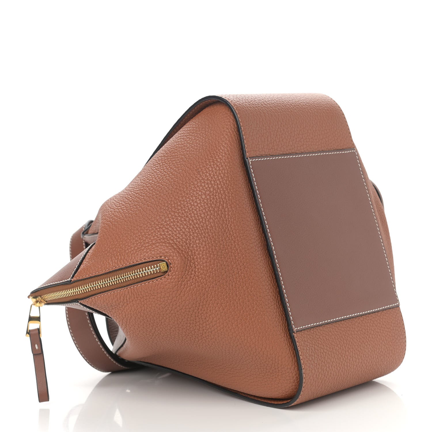 Loewe Grained Calfskin Small Hammock Shoulder Bag Tan 4 of 11