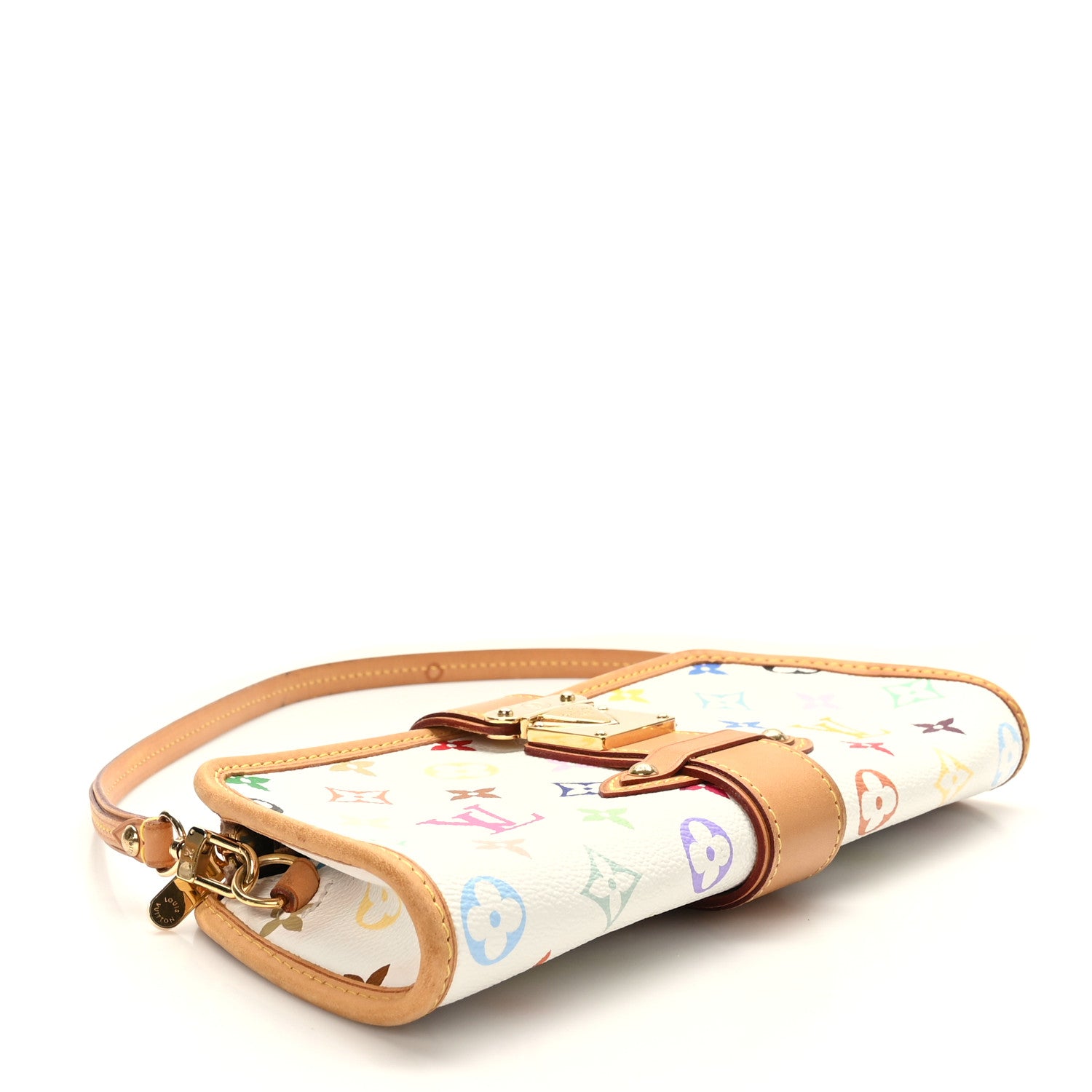 Louis Vuitton Monogram Multicolor Shirley White 4 of 8
