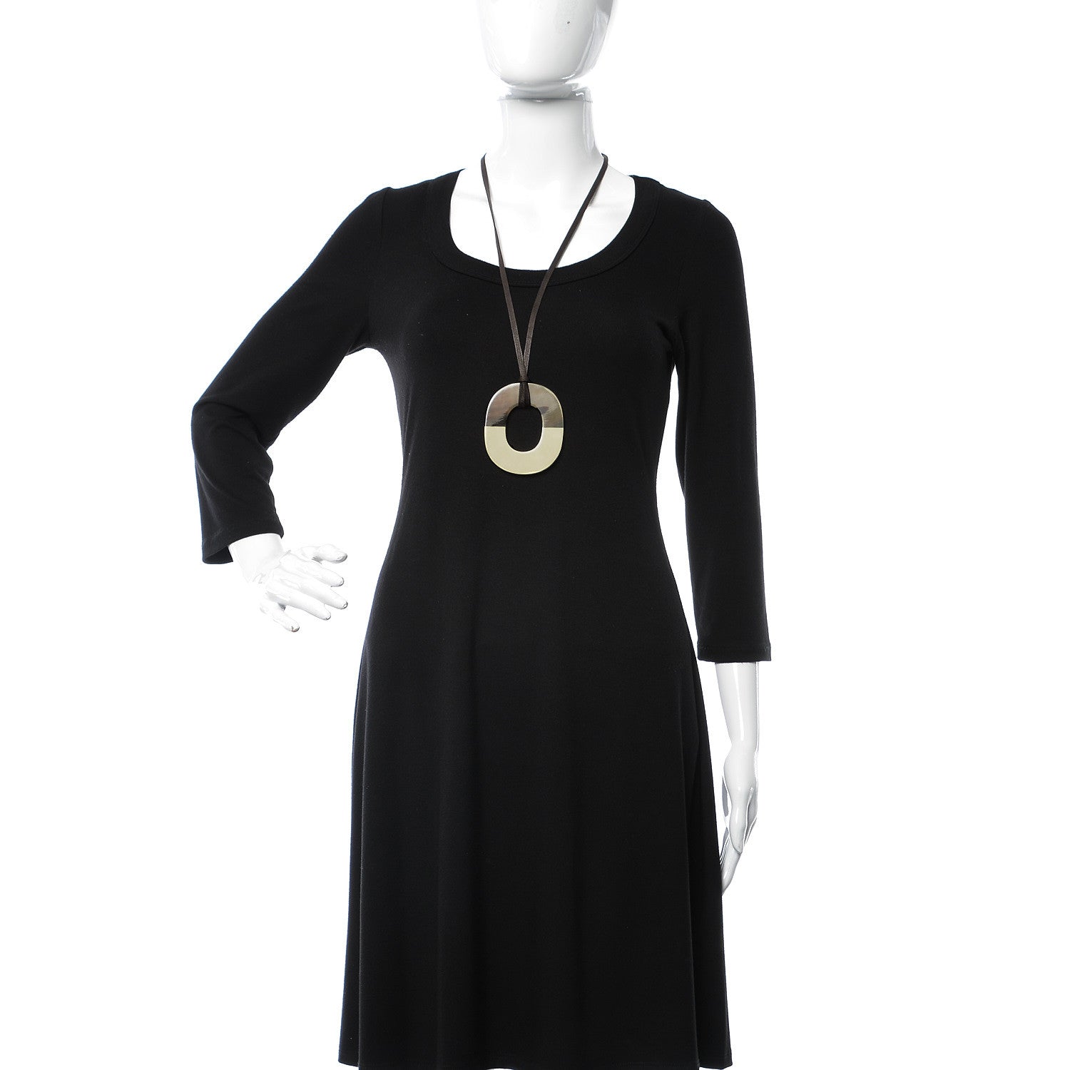 Hermes Buffalo Horn Isthme Pendant Necklace 2 of 4