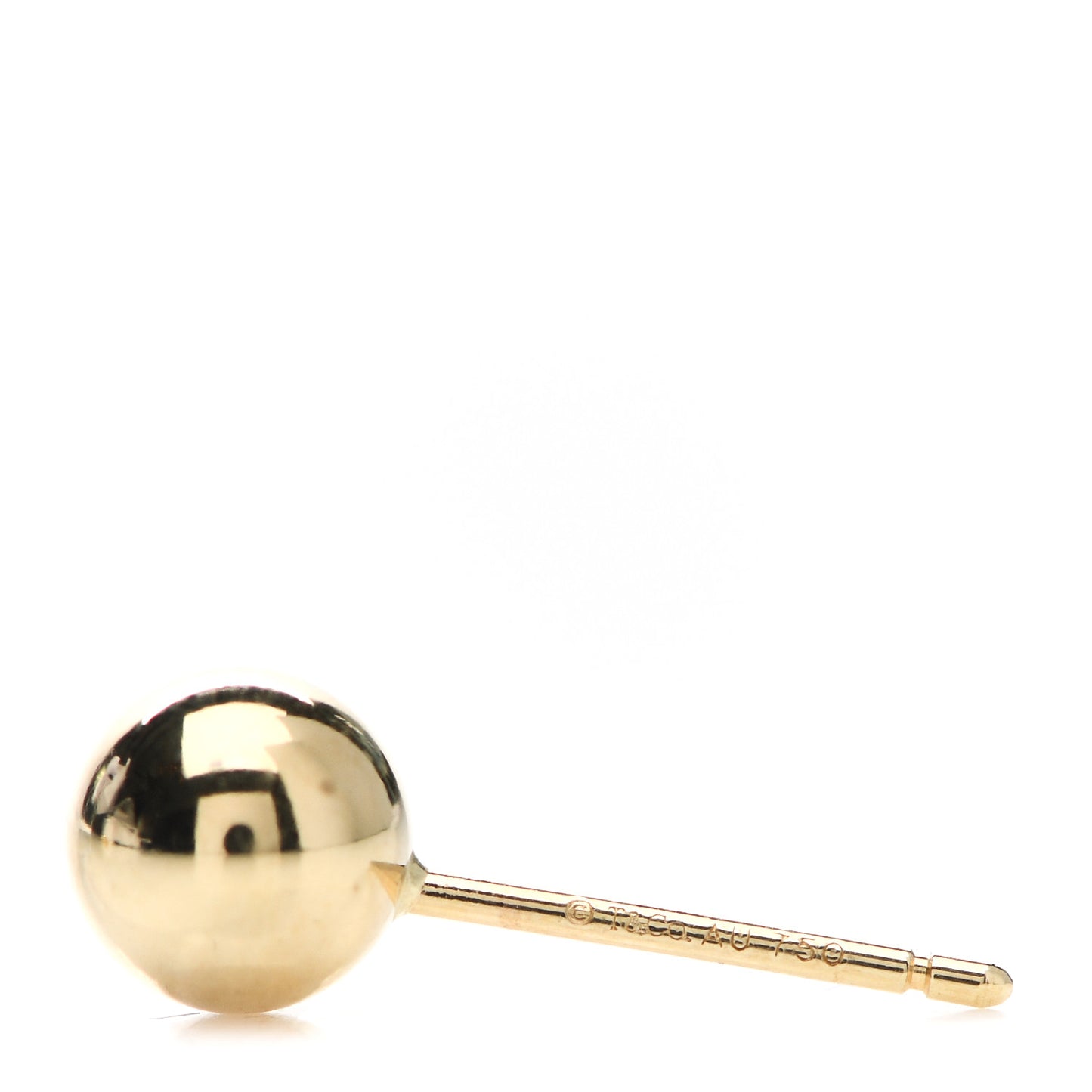 18K Yellow Gold 5.5mm HardWear Ball Earrings