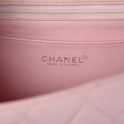 Chanel Caviar Jumbo Single Flap Pink 7 of 12