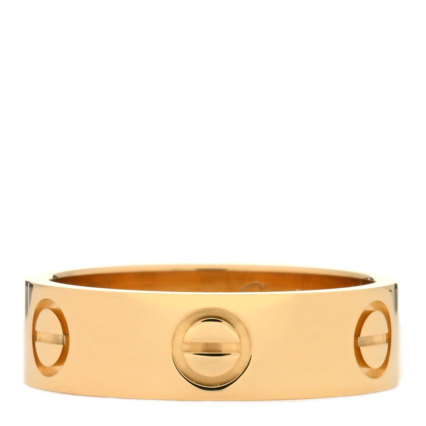 18K Yellow Gold 5.5mm LOVE Ring 53 6.5