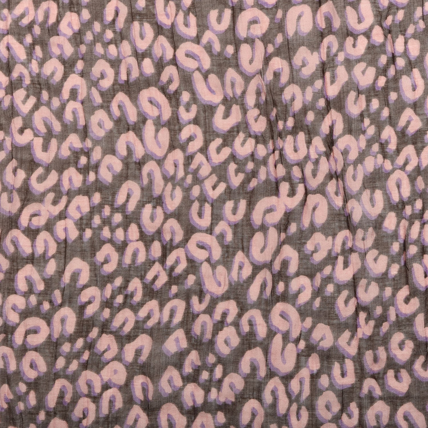Louis Vuitton Cashmere Silk Leopard Etole Stole Mauve 2 of 3