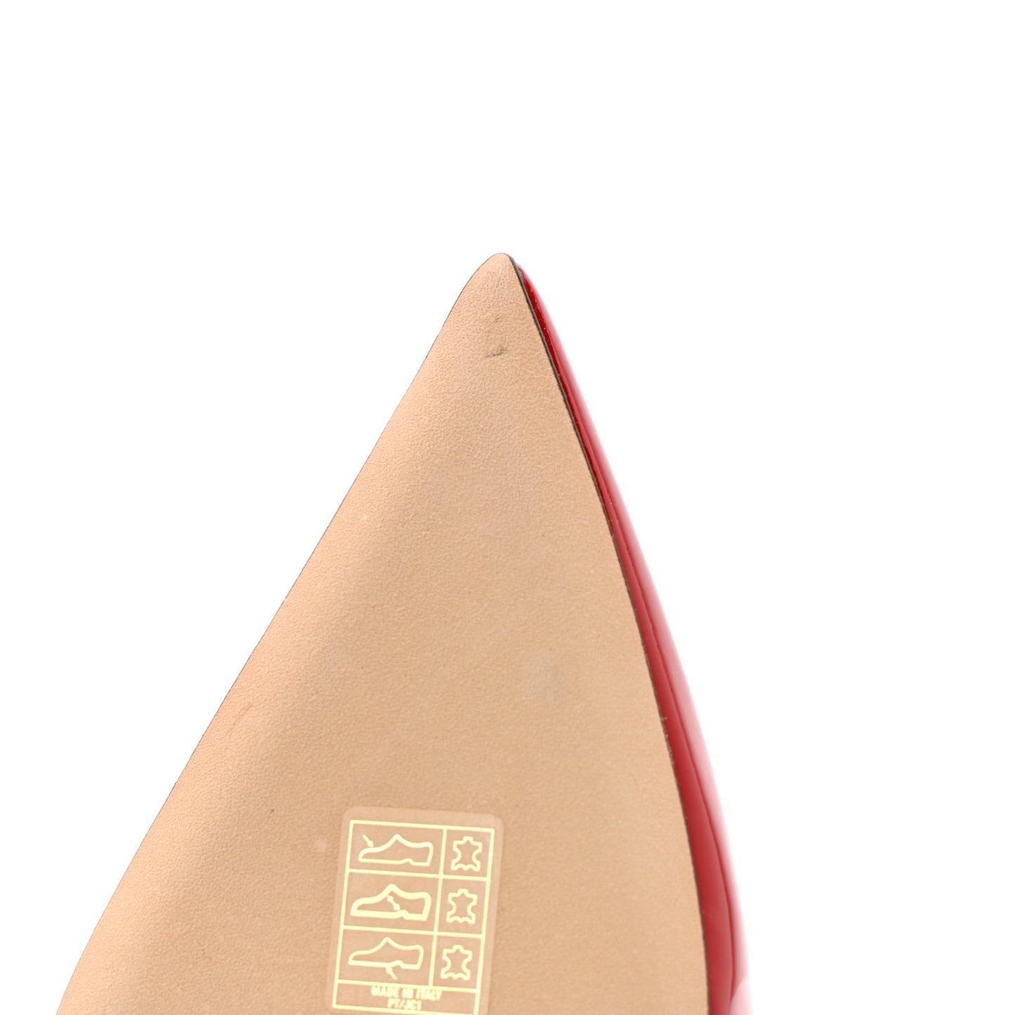 Patent Crystal Bing 100 Pumps 38 Red