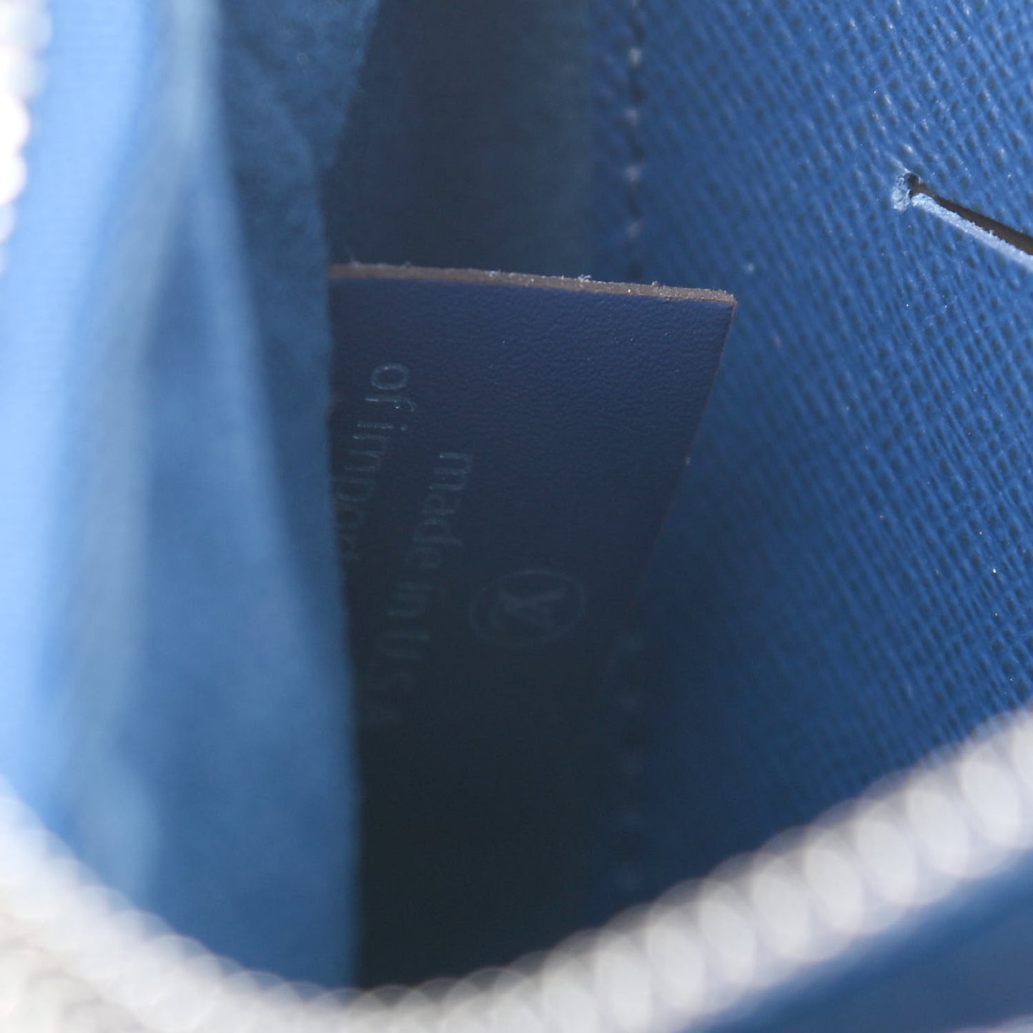Monogram Giant Escale Double Zip Pochette Blue