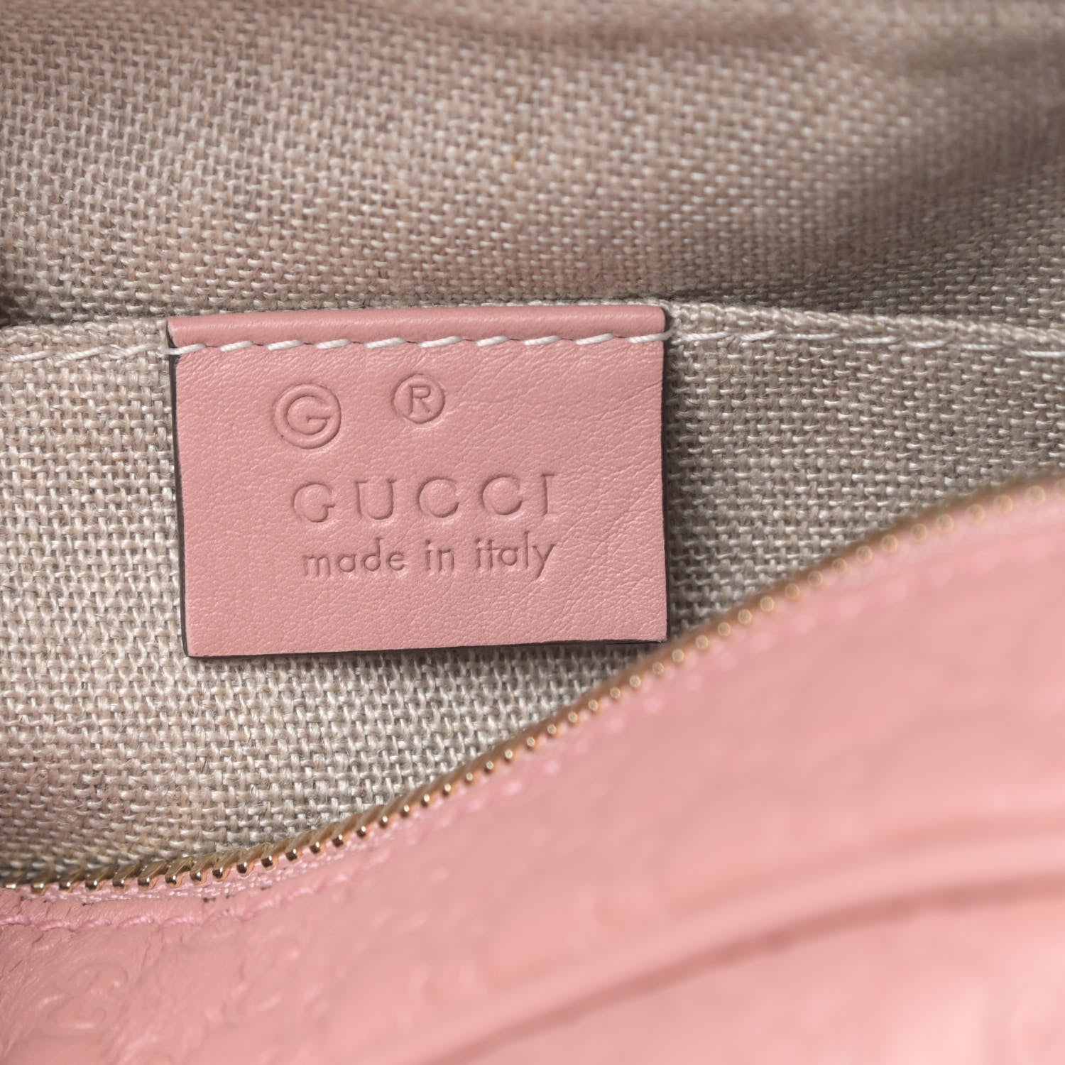 Gucci Soft Microguccissima Mini Bree Messenger Bag Soft Pink 6 of 10