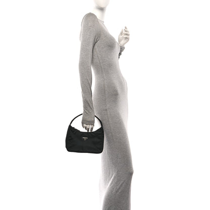 Prada Tessuto Nylon Sport Mini Shoulder Bag Black 2 of 9