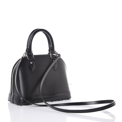 Louis Vuitton Epi Alma BB Black 3 of 7